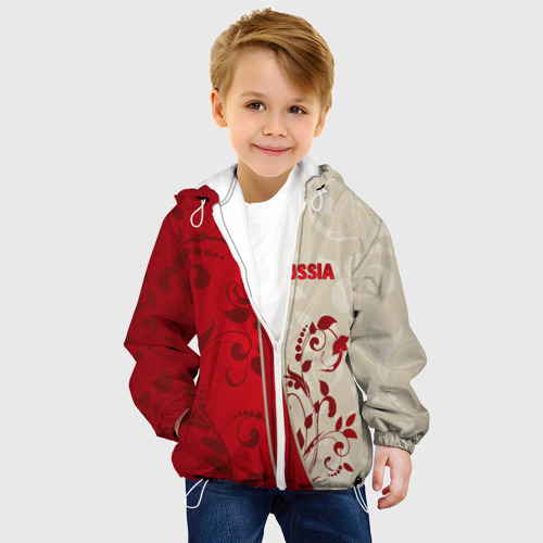 Детская куртка 3D Russia, цвет белый - фото 3