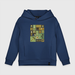 Детское худи Oversize хлопок Minecraft New collection 2018