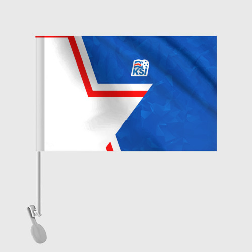 Флаг для автомобиля KSI ICELAND STAR - фото 2