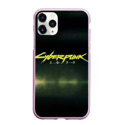 Чехол для iPhone 11 Pro Max матовый Cyberpunk 2077