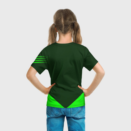Детская футболка 3D Athletics, цвет 3D печать - фото 6