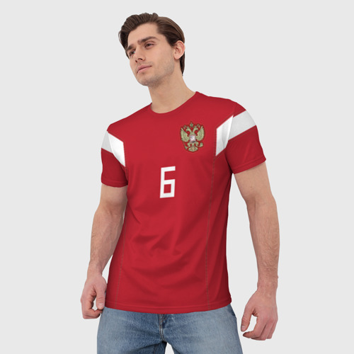 Мужская футболка 3D Черышев ЧМ 2018 - фото 3