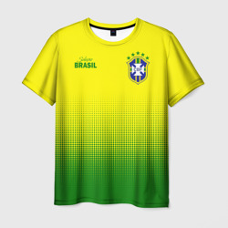 Мужская футболка 3D Сборная Бразилии