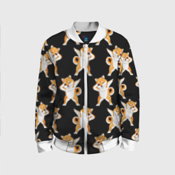 Детский бомбер 3D Сибу-ину Dab мем паттерн