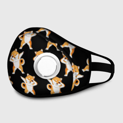 Маска из неопрена Сибу-ину Dab мем паттерн