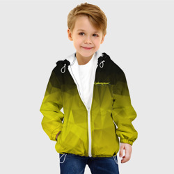 Детская куртка 3D Cyberpunk 2077 желтый градиент - фото 2
