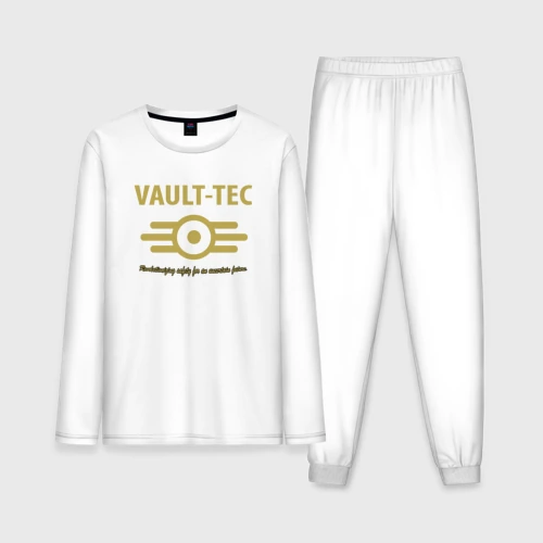 Мужская пижама с лонгсливом хлопок Vault Tec