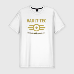 Мужская футболка хлопок Slim Vault Tec