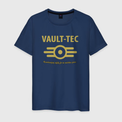 Vault Tec – Мужская футболка хлопок с принтом купить со скидкой в -20%