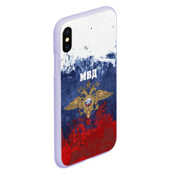 Чехол для iPhone XS Max матовый МВД - фото 2