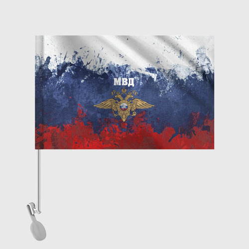 Флаг для автомобиля МВД - фото 2