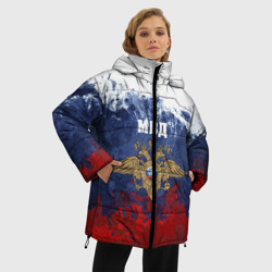 Женская зимняя куртка Oversize МВД - фото 2