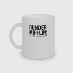 Кружка матовая стеклянная The Office Дандер Миффлин