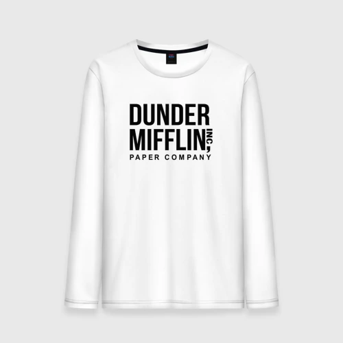Мужской лонгслив хлопок The Office Дандер Миффлин