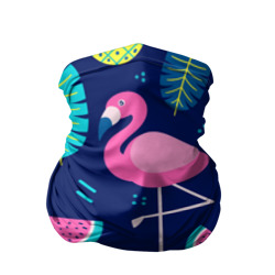 Бандана-труба 3D Фламинго