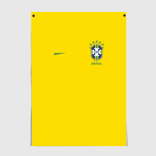 Постер Бразилия форма без надписи сзади