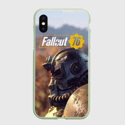 Чехол для iPhone XS Max матовый Fallout 76