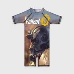 Детский купальный костюм 3D Fallout 76