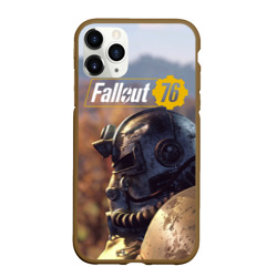 Чехол для iPhone 11 Pro Max матовый Fallout 76
