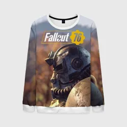 Мужской свитшот 3D Fallout 76