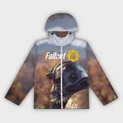 Женская ветровка 3D Fallout 76
