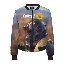 Женский бомбер 3D Fallout 76