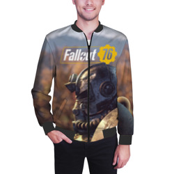 Мужской бомбер 3D Fallout 76 - фото 2