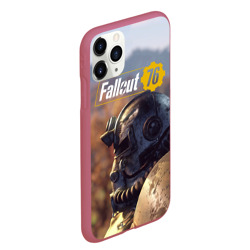 Чехол для iPhone 11 Pro Max матовый Fallout 76 - фото 2