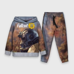 Детский костюм с толстовкой 3D Fallout 76