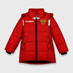 Зимняя куртка для девочек 3D Сборная России