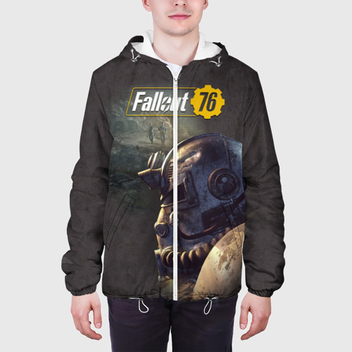 Мужская куртка 3D Fallout 76, цвет 3D печать - фото 4