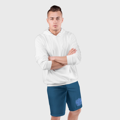 Мужские шорты спортивные Сборная России 2018, цвет 3D печать - фото 5