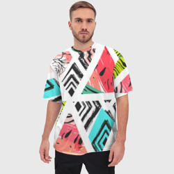 Мужская футболка oversize 3D Summer - фото 2