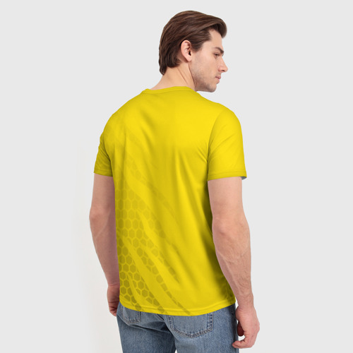 Мужская футболка 3D Бразилия форма с узором, цвет 3D печать - фото 4