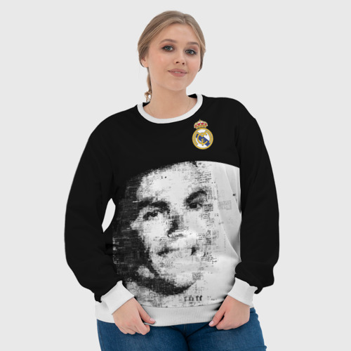 Женский свитшот 3D Ronaldo Real Exclusive, цвет 3D печать - фото 6