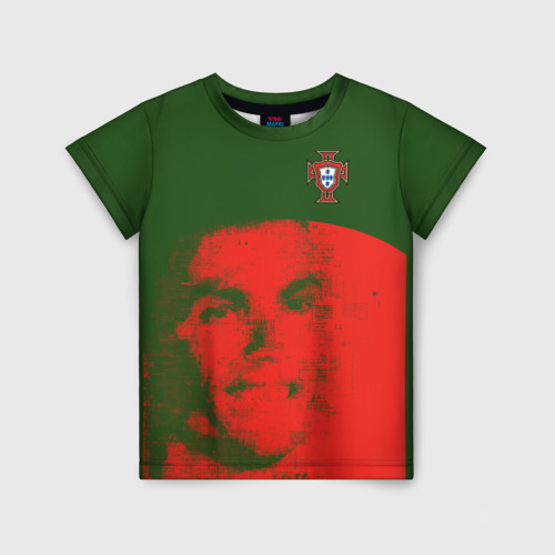 Детская футболка 3D Ronaldo Portugal Exclusive