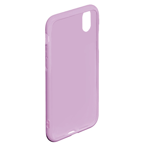 Чехол для iPhone XS Max матовый Violet Evergarden, цвет сиреневый - фото 4