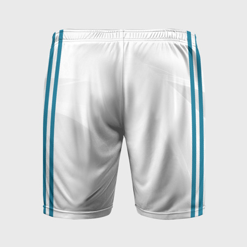 Мужские шорты спортивные Real Madrid 2018 Form Original, цвет 3D печать - фото 2