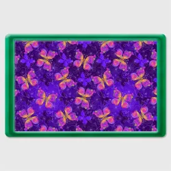 Магнит 45*70 Розовые бабочки