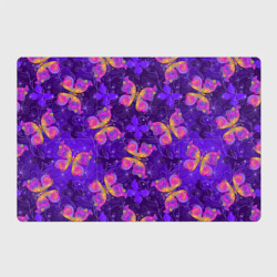 Магнитный плакат 3Х2 Розовые бабочки