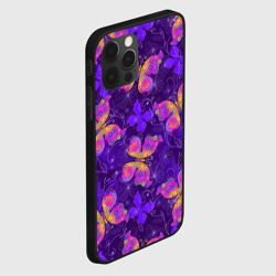 Чехол для iPhone 12 Pro Розовые бабочки - фото 2