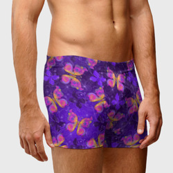 Мужские трусы 3D Розовые бабочки - фото 2