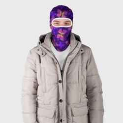 Балаклава 3D Розовые бабочки - фото 2