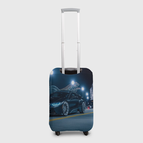 Чехол для чемодана 3D BMW, цвет 3D печать - фото 2