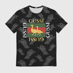 Мужская футболка 3D Гуси