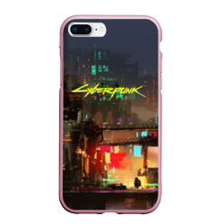 Чехол для iPhone 7Plus/8 Plus матовый Cyber Punk 2077