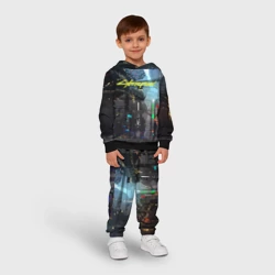 Детский костюм с толстовкой 3D Cyber Punk 2077 - фото 2