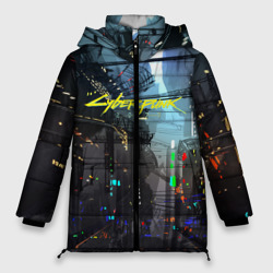 Женская зимняя куртка Oversize Cyber Punk 2077