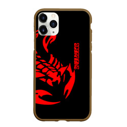 Чехол для iPhone 11 Pro матовый Scorpions