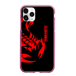 Чехол для iPhone 11 Pro Max матовый Scorpions